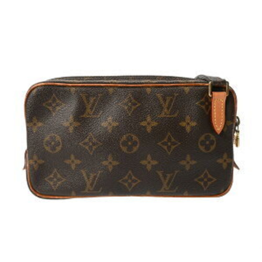 Louis Vuitton Monogram Marly Bandouliere Brown Canvas Shoulder Bag